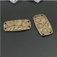 Pieza Conector Chapa Pájaros Bronce REF. CON006 Medida 38 x 20 mm 0,60 euros / Unidad